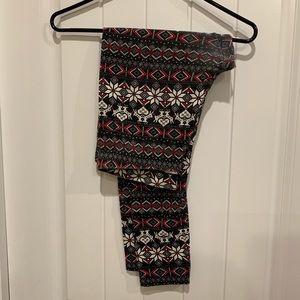 Fair Aisle printed leggings